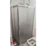 OBERS PARLAK KROM PLEKSİ 80x100cm KÖŞE ALÜMİNYUM MİKA DUŞAKABİN