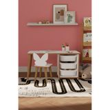 OBİ Atölye Çocuk Masa Sandalye Takımı 90x45 Cm 3 Sepetli Çocuk Çalışma Masası Aktivite Masası