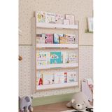 OBİ Atölye Çocuk Odası Kitaplık 4 Katlı 80x110 Montessori Çocuk Kitaplık - Beyaz