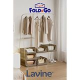 obido Lavine *3 Adet* Çok Amaçlı Kayar Raf Dolap Içi Kıyafet Ve Ev Aksesuarı Düzenleyici ”toprak”
