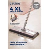 obido Lavine Yengeç Mop Temizlik Seti Mandallı Mop Klipsli %100 Mikrofiber Bez İle Birlikte