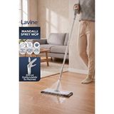 obido Mandallı Sprey Mop Mikrofiber Bezli Paslanmaz Çelik Saplı 4xl Bezlerle Kullanıma Uygun