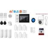 Obiem Akıllı Güvenlik Alarm Sistemleri + Dış Mekân Ptz Hd Kamera - Ev ve Iş Yeri (Güneş Enerjili Dış Sirenli - Standart Plus) - Standart Plus Dış Mekan Kameralı (Güneş enerjili Dış Sirenli)