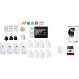 Obiem Akıllı Güvenlik Pet Destekli Alarm Sistemleri + Iç Mekân Ptz Hd Kamera - Ev ve Iş Yeri (Güneş Enerjili Dış Sirenli- Orta Plus) - Petli İç Mekan Kameralı (Güneş enerjili Dış Sirenli)Orta Plus