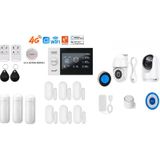 Obiem Pgst Akıllı Ev Güvenlik Alarm Sistemi + İç Ve Dış Mekân Ptz Hd Kamera
