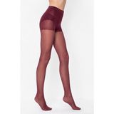 Obje Kadın Bordo Fit 15 Külotlu Çorap