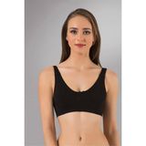 Obje Kadın Siyah Penye Body Sütyen - 90B
