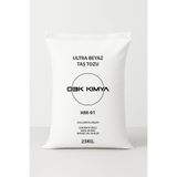 obk kimya HM-91 Ultra Beyaz Taş Tozu 25 kg.