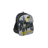 OBM Batman Okul Çantası, Siyah Baskılı, 27,5 x 12,5 x 38 cm