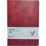 Obm Günlük Ajanda Victoria's Journals 2026 17X24 -Business - Bordo