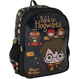OBM Harry Potter Okul Çantası, Siyah, Standart Beden, 32x8x42 cm