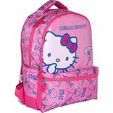 Obm Hello Kitty Yazı Desenli Okul Çantası 2721