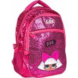 Obm L.o.l. Diva Okul Çantası Su Geçirmeyen Tasarım 35x7x40 cm 0,435 kg Pembe Renkli