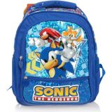 Obm Sonıc Ergonomik Okul Çantası 2056-9- Mavi Renkli 37 x 29 x 12 cm Konforlu Tasarım