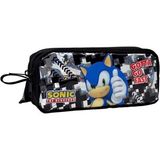 Obm Sonic Kalem Kutusu Gotta Go Fast Temalı Su İticili 100% Polyester İki Bölmeli