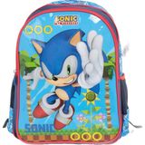 Obm Sonıc Okul Çantası 2061-9- Ergonomik Sırt Paneli ve Ayarlanabilir Askılarla 37 x 28 x 12 cm