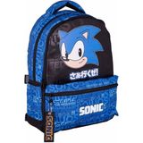 Obm Sonic The Hedgehog Yazı Desenli Okul Çantası 2562
