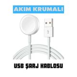 OBRAX SEYUWATCH Watch 11 Pro Akıllı Saat Uyumlu Mıknatıslı Akım Korumalı Şarj Kablosu