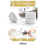 obrigado 156 gr 3.2M Su Geçirmez Banyo Küvet ve Lavabo Kenar Bandı Dayanıklı Sızdırmazlık