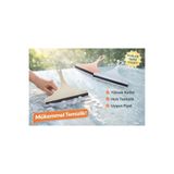 obrigado Çok Amaçlı Mini Çekpas Cam Silecek | Ev, Banyo, Duşakabin, Araba Camı İçin Taşınabilir Temizlik Seti