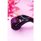 obrigado Maşaj Aletli Saç Sakal Çıkarma Tarağı Titanyum Uçlu 540 Iğneli Derma Roller 0.5 Mm Iğne
