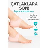 obrigado Silikon Topuk Gömlek Gömleği Dikeni Çatlak Koruyucu Bandaj Ortopedik Ayak Destek Çorabı