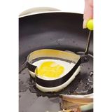 obrigado Yumurta kalp, şekilli paslanmaz çelik omlet kalıbı, tava için omlet kalıbı
