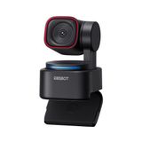 OBSBOT Tiny 3 Lite Yapay Zeka Destekli Mekansal Ses 4K Web Kamerası - 1/2" Sensörlü Kompakt AI Takip PTZ Kamera, Üç Mikrofonlu, Ses Kontrolü, 120FPS, HDR, PC, Mac, Dizüstü Bilgisayar, Akış, Toplantı