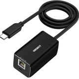 OBSBOT USB-C'den Ethernet Adaptörüne,Düşük Gecikme,10/100 Mbps Veri Aktarım Hızı,Çift Ethernet ve USB-C Arabirimi,Ethernet Üzerinden Güç Desteği (PoE),Stay Connect Tail Air,MacBook,PC