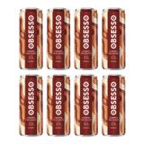 Obsesso Caramel Macchiato Soğuk Kahve, Karamel Aromalı, 250 ml, 8 Adet