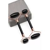 Obsidyen Doğal Taş Masaj Taşı Rose Renkli - Face Roller