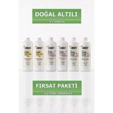 OBST Doğal Temizlik Seti Sıvı Limon Tuzu 1 L 2'li + Sıvı Karbonat 1 L 2'li + Sıvı Çamaşır Sodası 1 L 2'li (6'lı Paket)