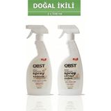 OBST Doğal Temizlik Sprey Seti Sprey Karbonat 500 ml + Sprey Çamaşır Sodası 500 ml (2'li Paket)