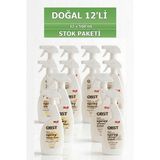 OBST Doğal Temizlik Sprey Seti Sprey Limon Tuzu 500 ml 4'lü + Sprey Karbonat 500 ml 4'lü + Sprey Çamaşır Sodası 500 ml 4'lü (12'li Paket)