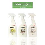 OBST Doğal Temizlik Sprey Seti Sprey Limon Tuzu 500 ml + Sprey Karbonat 500 ml + Sprey Çamaşır Sodası 500 ml (3'lü Paket)