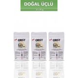 OBST Katı Limon Tuzu Mutfak Banyo Tuvalet Için Doğal Temizlik 3'lü Paket (3 x 75 G)