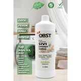 OBST Sıvı Çamaşır Sodası Halı Tül Perde Giysiler İçin Doğal Temizlik 1 Litre