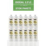 OBST Sıvı Limon Tuzu Mutfak Banyo Tuvalet Için Doğal Temizlik 12'li Paket Stok Paketi (12 x 1 L)