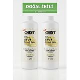OBST Sıvı Limon Tuzu Mutfak Banyo Tuvalet Için Doğal Temizlik 2'li Paket (2 x 1 L)