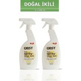 OBST Sprey Limon Tuzu Limon Ferahlığı Mutfak,banyo,tuvalet Için Doğal Temizlik 2'li Paket (2 x 500 Ml)