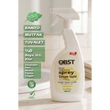OBST Sprey Limon Tuzu Limon Ferahlığı Mutfak,Banyo,Tuvalet İçin Doğal Temizlik 500 ml