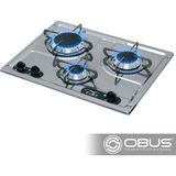 Obus Karavan Can Üç Gözlü Ocak - Krom