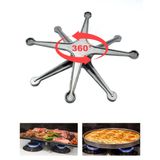 OCAK ÜSTÜ 360° DÖNERLİ BÖREK SU BÖREĞİ KÜNEFE PİŞİRME APARATI - DÖKÜM ISI DAĞITICI EŞİT PİŞİRME STANDI