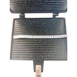 Ocak Üstü Maxi Delux Tost Makinesi 26X20 Cm, Pratik ve Şık Tasarım - Seçenek 1 - Antrasit