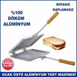 Ocak Ustu Sade Tost Makinesi Nur Isik Ozaslan Manuel Ekmek Kizatma