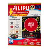 Ocaklar Ailipu 5000W Elektrikli Ocak Gold HMT Tüm Tencerelerle Uyumlu Dokunmatik