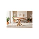 ocaliptus Açılabilir Baba Ayak Ahşap Yemek Masası 100x130