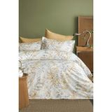 Occale Beige 210 Tc (83 Tel) Pamuk Saten Nevresim Takımı Tek Kişilik - Bej - 160 x 220 cm