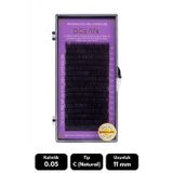 Ocean 0.05C Natural Kıvrım 11 Mm Soft Eyelash Doğal İpek Kirpik 16'Lı