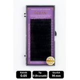 Ocean 0.05D Dramatik Kıvrım 14 Mm Soft Eyelash Takma Kirpik 16'Lı